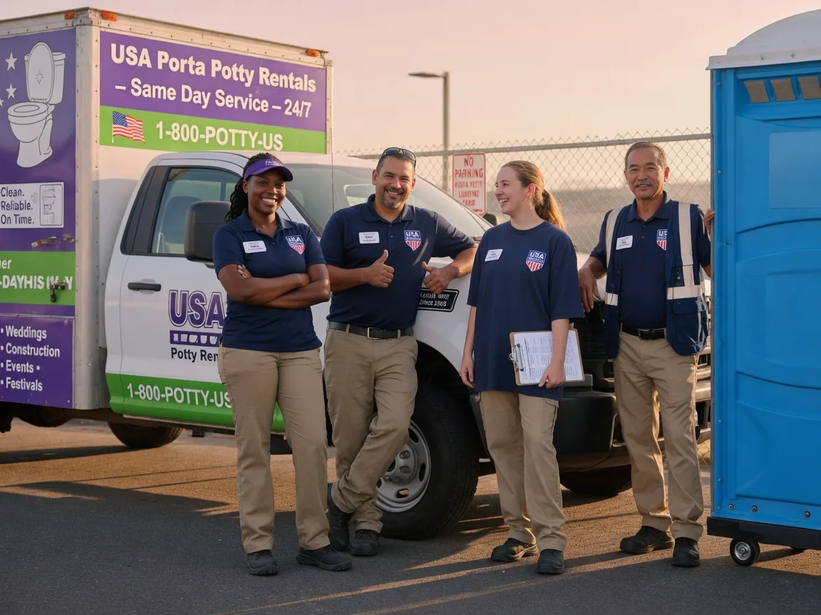 Porta Potty Rental company in New Boston, MO