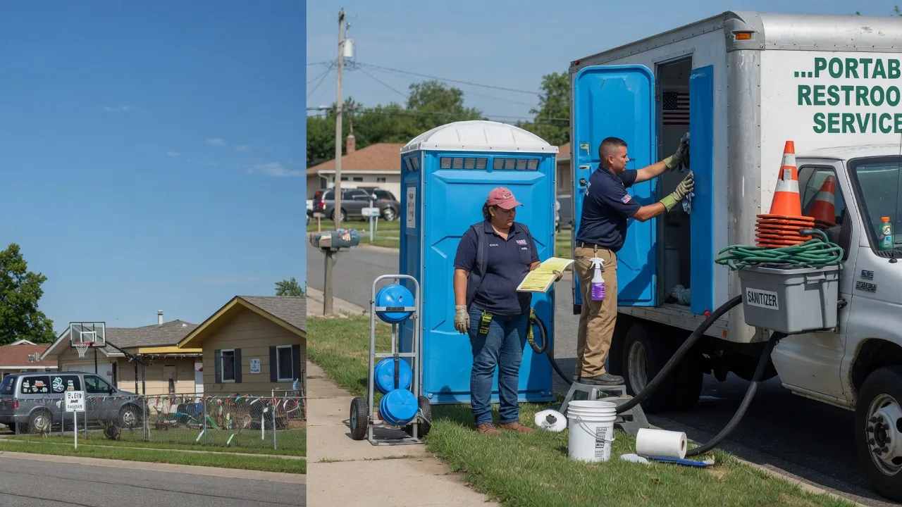 Porta Potty Rental in New Boston, MO near me